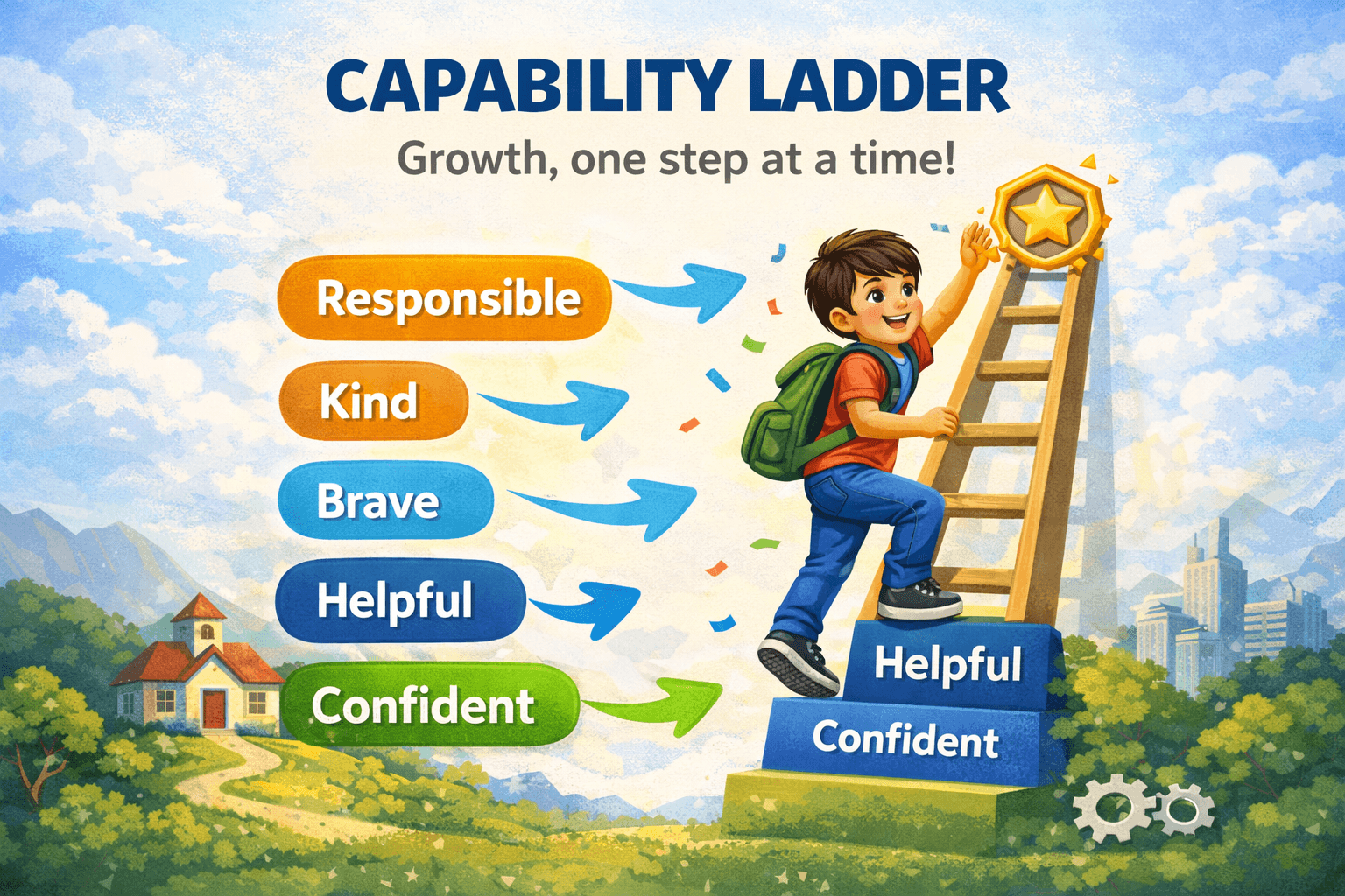 Capability path visualization